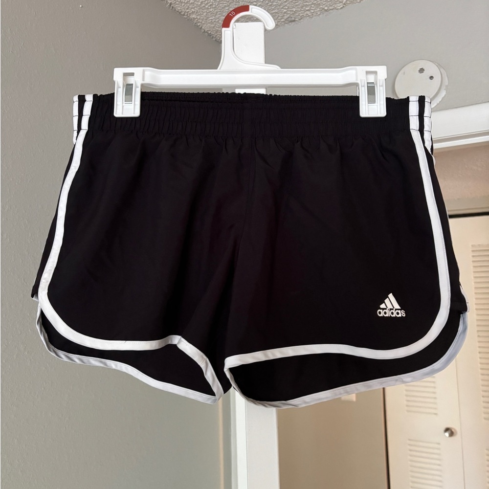 Adidas Women’s Running Shorts, black size medium